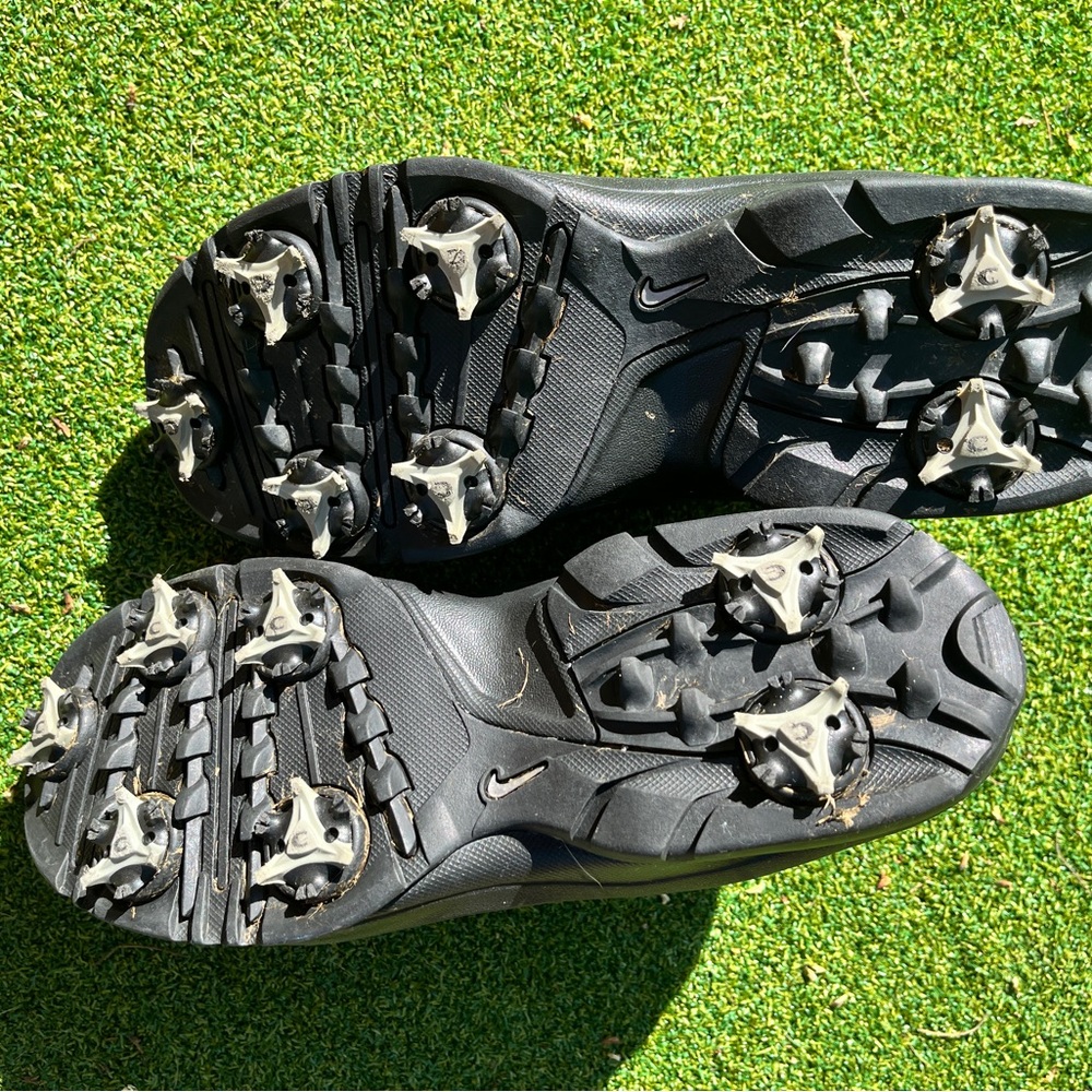Nike SP-3 Saddle Jr Golf Shoe - Size 5Y - Picture 5 of 6